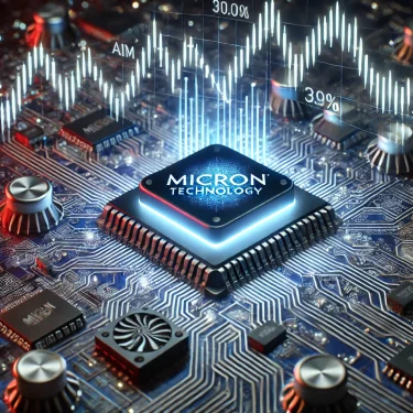 マイクロン株急落！AI成長の追い風で再起なるか？