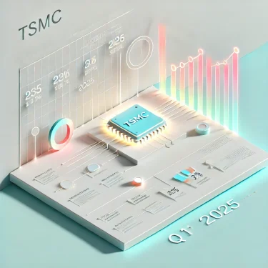 TSMC：2025年第1四半期の売上は予想レンジ下限に