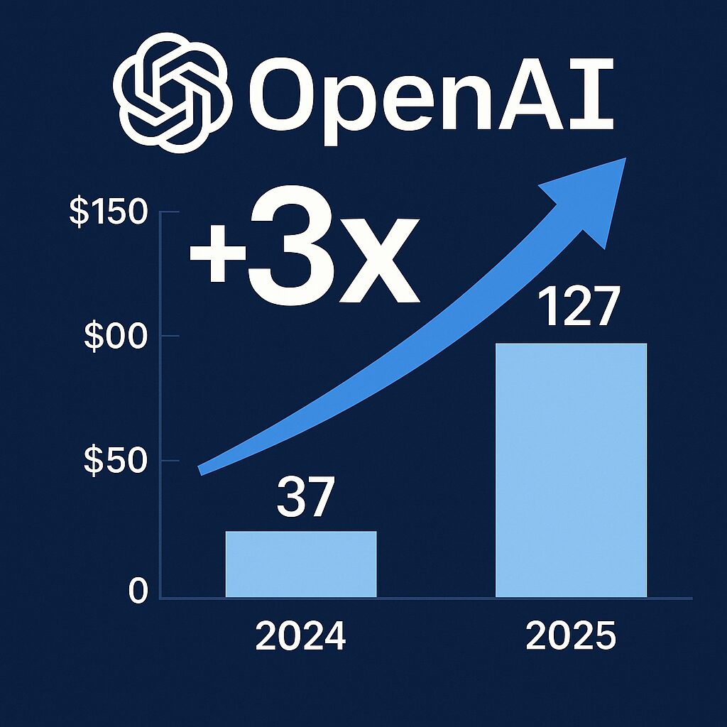 「オープンAI 69億ドル株売却 企業価値急成長」