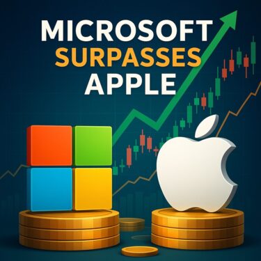 マイクロソフトが時価総額でアップル超え！急騰の理由と今後の展望とは？