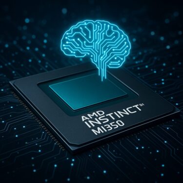 AMDが次世代AIチップ「Instinct MI350シリーズ」を発表、エヌビディアに迫るか