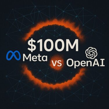 サム・アルトマンCEOが暴露：メタがオープンAI幹部に1億ドルの契約金を提示