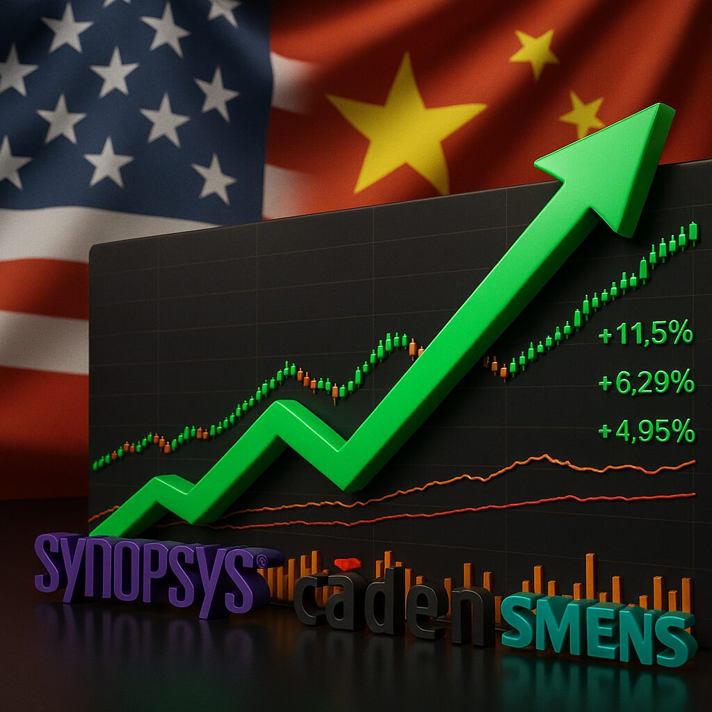 米中合意でEDA規制解除!シノプシスとケイデンス株が急騰│米国株投資で幸せ作り
