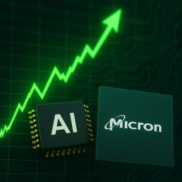 マイクロン株が過去最高値を更新！AI需要が引き金に