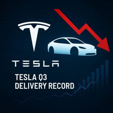 テスラ納車数が過去最高でも株価急落？その理由とは