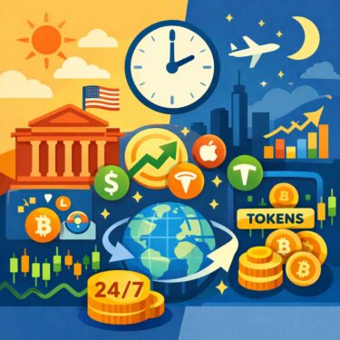 米国株の24時間化が突きつける、既存金融への挑戦状――仮想通貨取引所が主導する「株式トークン化」の深層