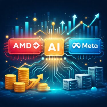 【AMD株価急騰】メタとの巨額提携でAI勢力図激変！「身を斬る」戦略の全貌