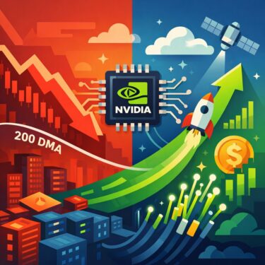 エヌビディア株が200日線割れ　それでも2027年に向けて強気でいられる理由
