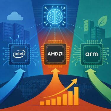 AI「推論」時代がもたらすCPU大競争：インテル、AMD、アームによる次なる覇権争い
