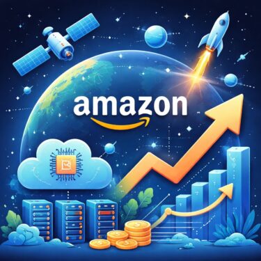 最高値に迫るアマゾン株。AIと「宇宙」が切り拓く新たな成長フェーズとは？