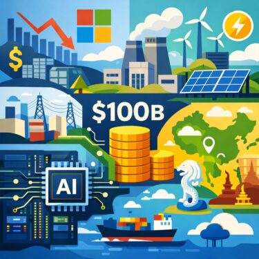 1兆ドルの消失か、最強のインフラ構築か：マイクロソフトの「1,000億ドル」投資が示すAIの未来