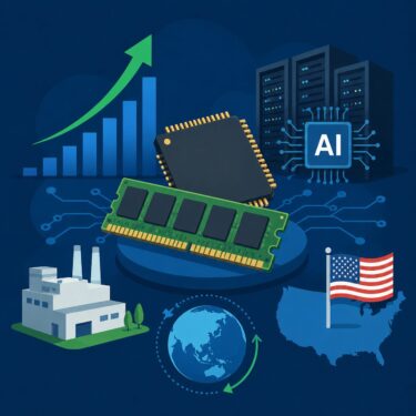 マイクロン株が急騰　AI時代のメモリ半導体はエヌビディアに続く主役になるか