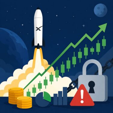スペースX株はどこまで上がるのか　2.6兆ドルIPOラリーとロックアップ解除の危険信号